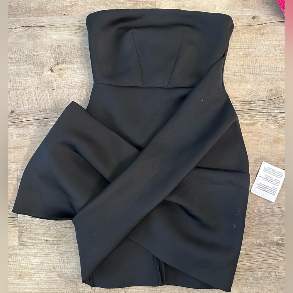 ASOS structured 3D dress